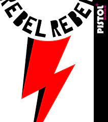 Pistol Boutique Herren Weiß Rundhals David Bowie Rebel Blitz T-Shirt | eBay