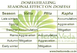 Thought Leadership Dosha Healing How Seasons Influence