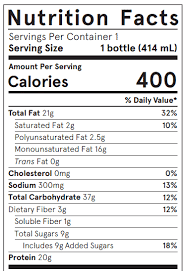 soylent ings and nutrition facts