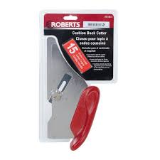 roberts cushion back carpet cutter with