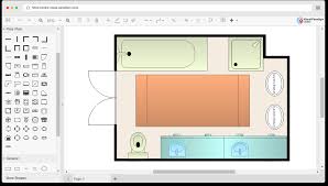 free bathroom floor plan template