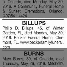 Obituary For Philip D Billups