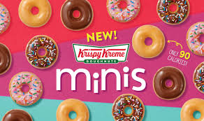 I went to krispy kreme recently. Krispy Kreme Adds New Mini Doughnuts To Menu Kron4