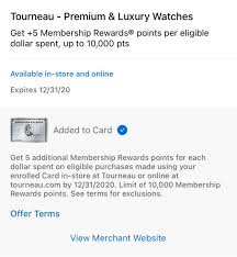 All items are authenticated through a rigorous process overseen by experts. Psa If You Have A Chase Sapphire Reserve Credit Card Apparently There Is A Coupon For Tourneau Ad That Gives You 500 Off 2 000 Fishbowl