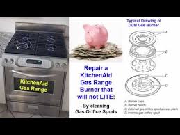 Repair A Gas Stove Burner That Doesn T