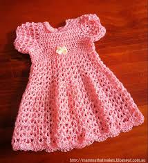 7 best free crochet baby dress patterns