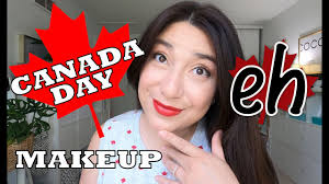 canada day makeup tutorial plus fun
