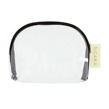 sicara clear large cosmetic bag oval