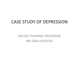 Peer victimisation during adolescence and its impact on depression     SP ZOZ   ukowo case study on adolescent with depression