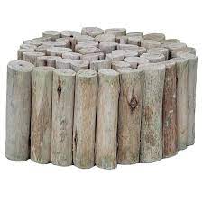 Solid Log For Landscaping Edging