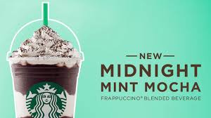 starbucks midnight mint mocha