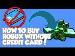 how to robux without credit card
