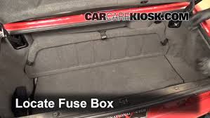 ̈ open the main fuse box (୴ page 329). Interior Fuse Box Location 1990 2002 Mercedes Benz Sl500 1998 Mercedes Benz Sl500 5 0l V8