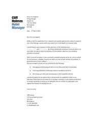Bunch Ideas of Cover Letter Example Hospitality Management On Template  Sample