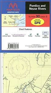 Maptech Waterproof Chart Pamlico And Neuse Rivers 2nd Edition