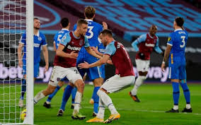 West ham united football club is an english professional football club based in stratford, east london that compete in the premier league, the top tier of english football. West Ham Come Back Twice In Draw With Brighton
