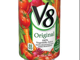 v8 100 vegetable juice nutrition facts