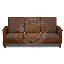 3 seater wooden sofa manufacturer
