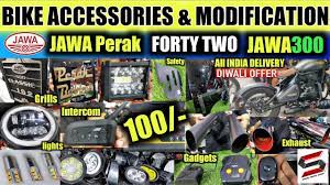 jawa bike accessories modification