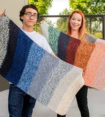 rug knitting patterns in the loop