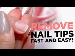 remove nail tips