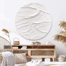 Abstract Wall Art White