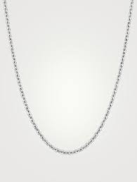 We manufacture gold chains for all age groups. Qeelin 24 Inch 18k White Gold Chain Necklace Holt Renfrew Canada
