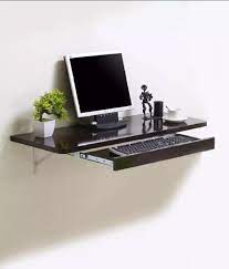 Office Wall Mounted Computer Desk In