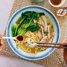chinese en noodle soup 鸡汤面